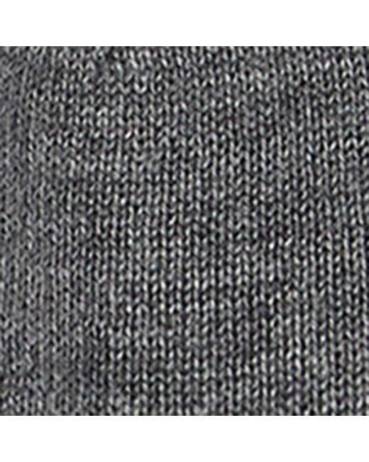 Brunello Cucinelli Gray Cashmere-Silk Knitted Beanie for men