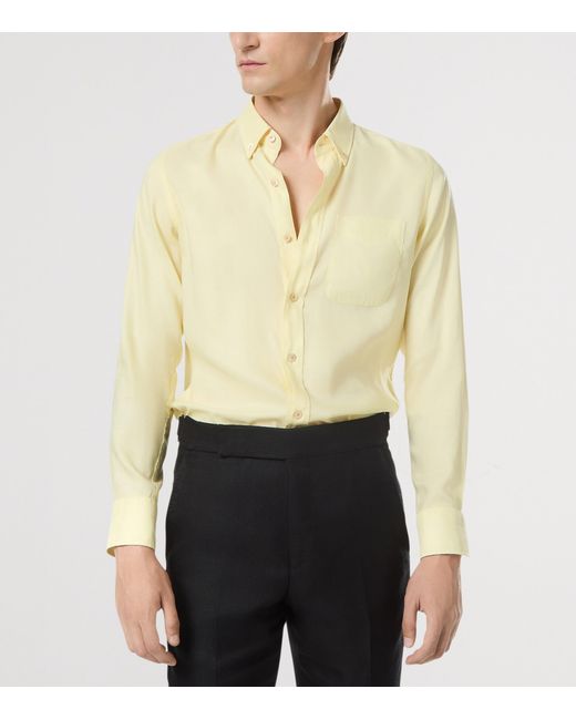 Tom Ford Natural Cotton Slim Shirt for men
