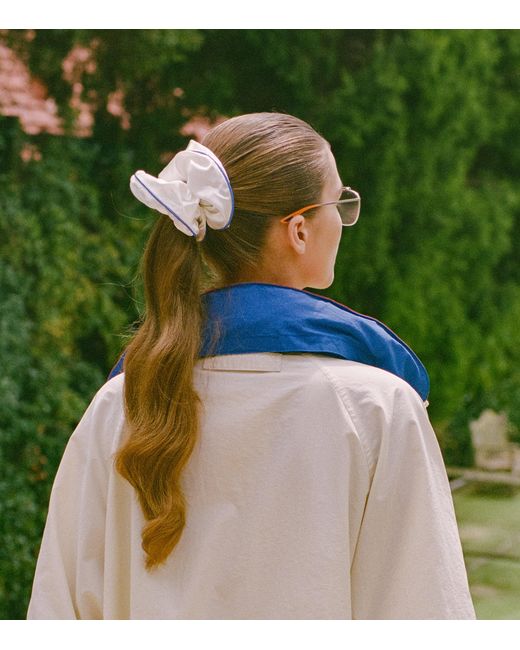 Slip White Pure Silk Jumbo Scrunchie