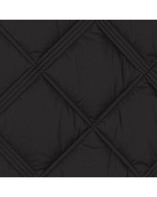 Burberry Black Quilted Ashfields Coat