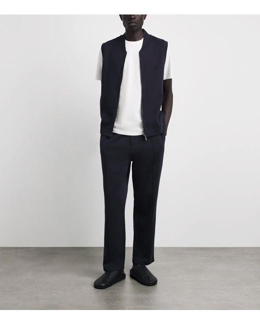 Harrods White Cotton Logo T-Shirt for men