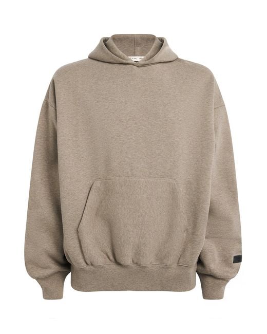 Fear Of God Brown Classic Fit Hoodie for men