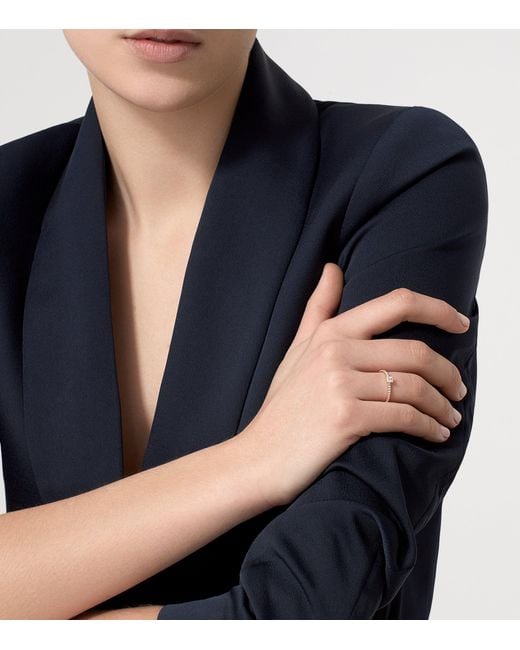 Cartier Metallic And Diamond Étincelle De Ring