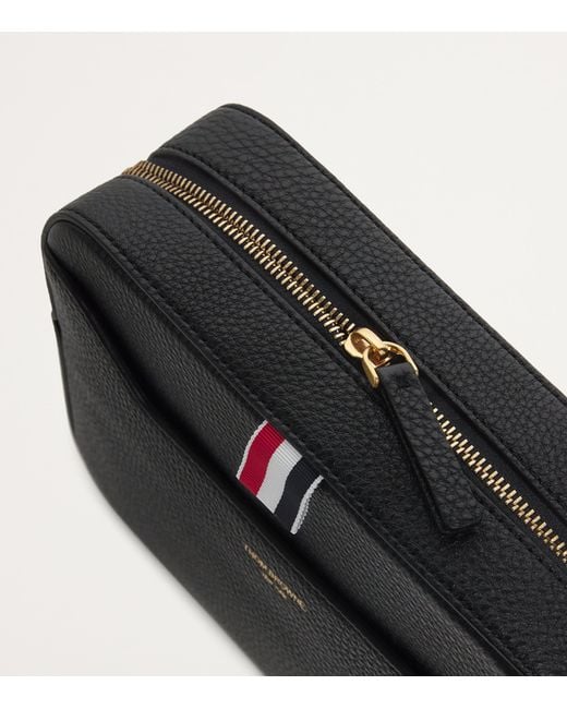 Thom Browne Black Small Camera Bag for men