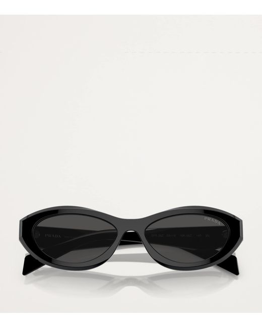 Prada Black Acetate 0Pr 26Zs Sunglasses