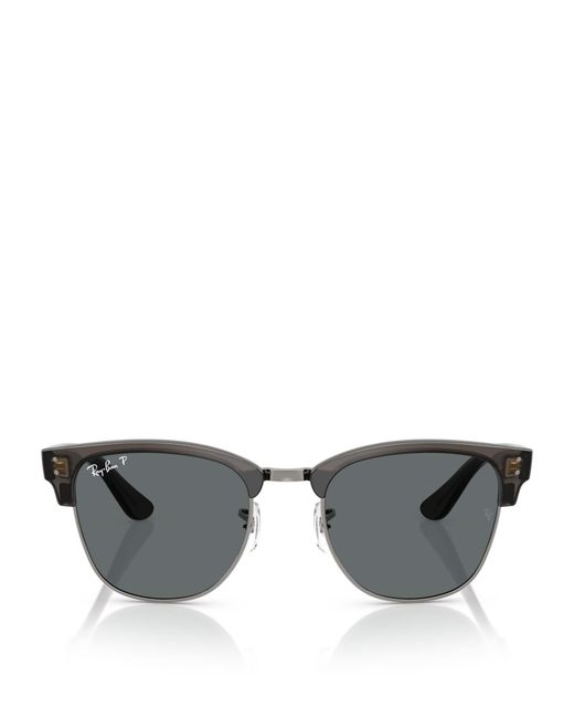 Ray-Ban Gray Rbr0504S Clubmaster Sunglasses