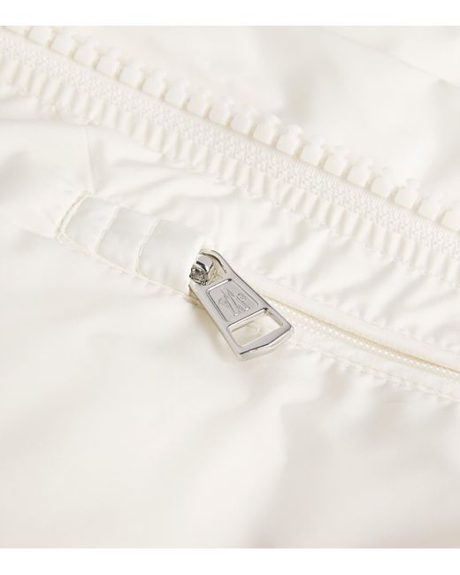 Moncler White Down Maya Puffer Jacket