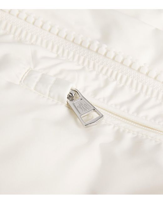 Moncler White Down Maya Puffer Jacket