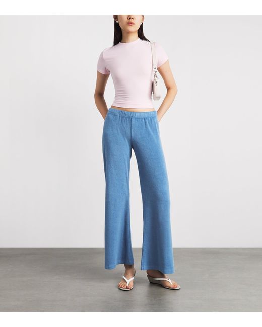 Citizens of Humanity Blue Terry Nora Sweatpants
