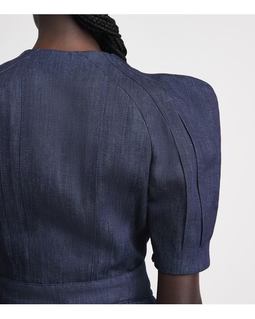 Gabriela Hearst Blue Denim Patricia Maxi Dress