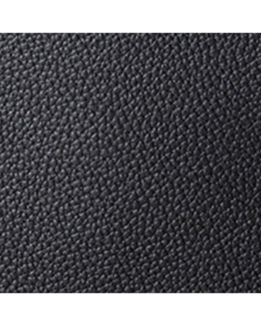 Serapian Black Slim Cachimere Leather Briefcase for men