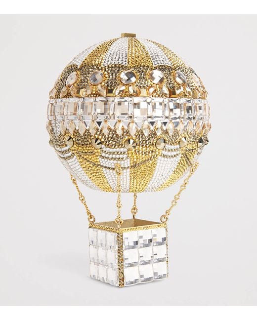 Judith Leiber Metallic Hot Air Balloon Top-Handle Bag