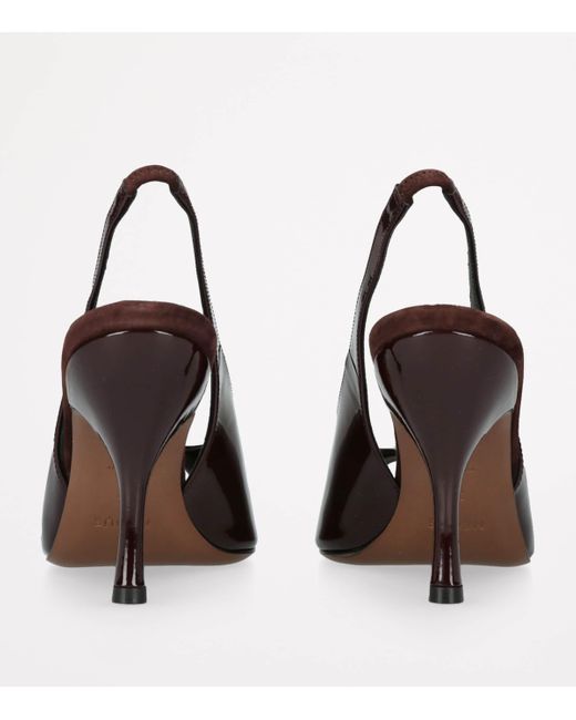Neous Brown Hamal Slingback Heels 85