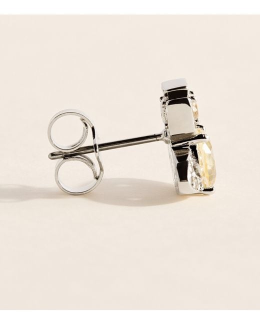 Vivienne Westwood Natural Ismene Stud Earrings