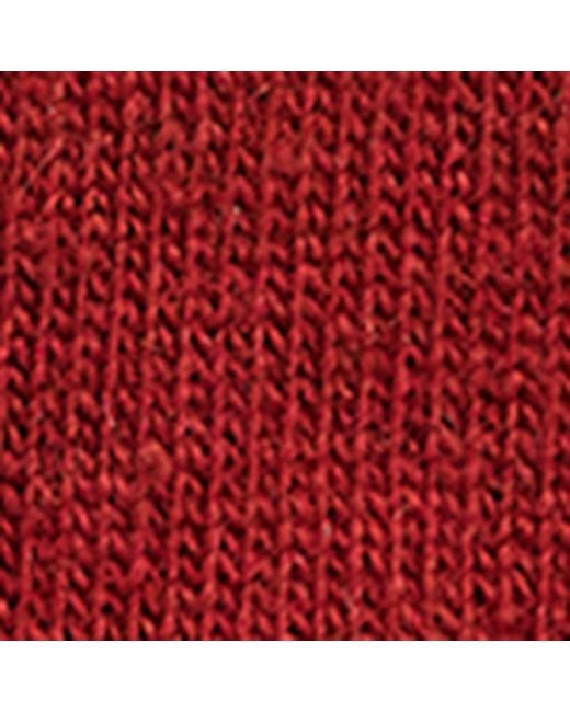 Falke Red Mid-Calf Cosy Socks