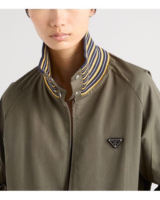 Prada Green Bomber Jacket for men