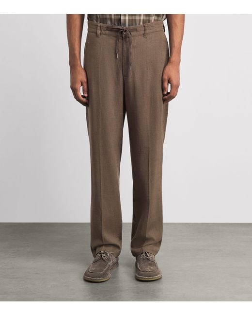 PAIGE Brown Tiano Chinos for men
