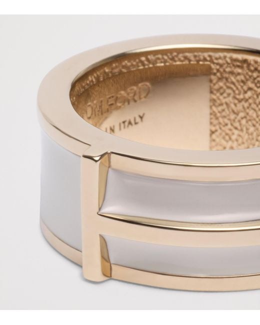 Tom Ford Natural Enamel Ring
