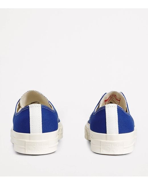 COMME DES GARÇONS PLAY Blue X Converse Heart Chuck Taylor All Star '70 Low-Top Sneakers for men