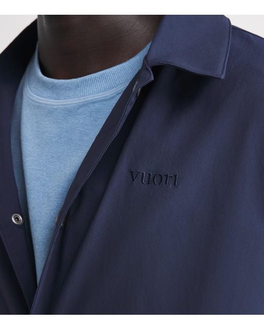 vuori Blue V1 Coach Sports Jacket for men