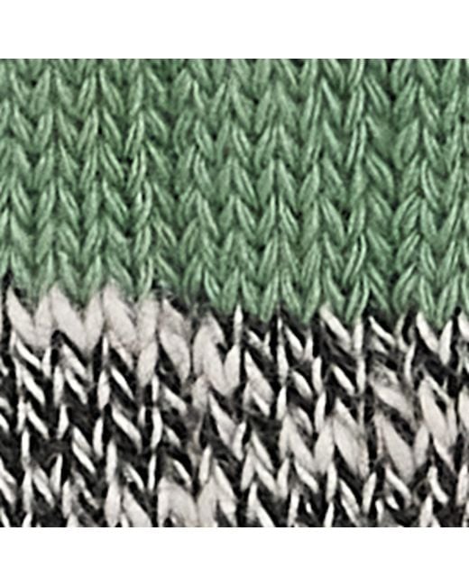 Paul Smith Green Chunky Stripe Socks for men