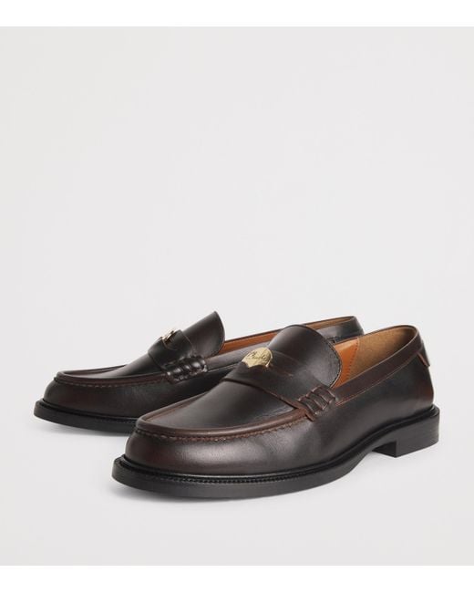 Claudie Pierlot Black Leather Loafers