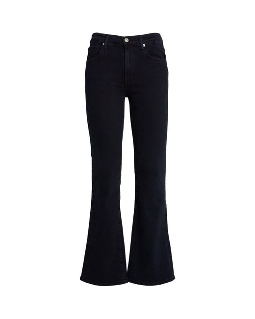 Citizens of Humanity Emmanuelle Mid-rise Bootcut Jeans in Blue | Lyst