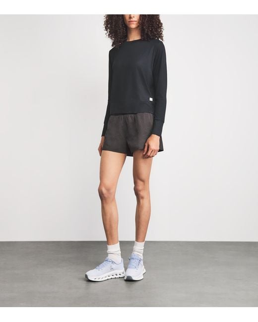 vuori Black Technical Daydream Long-Sleeve T-Shirt