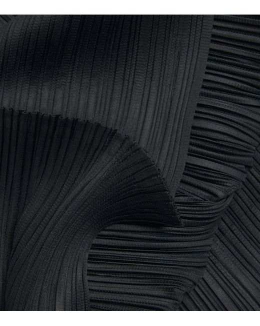 Pleats Please Issey Miyake Black Monthly Colors August Top