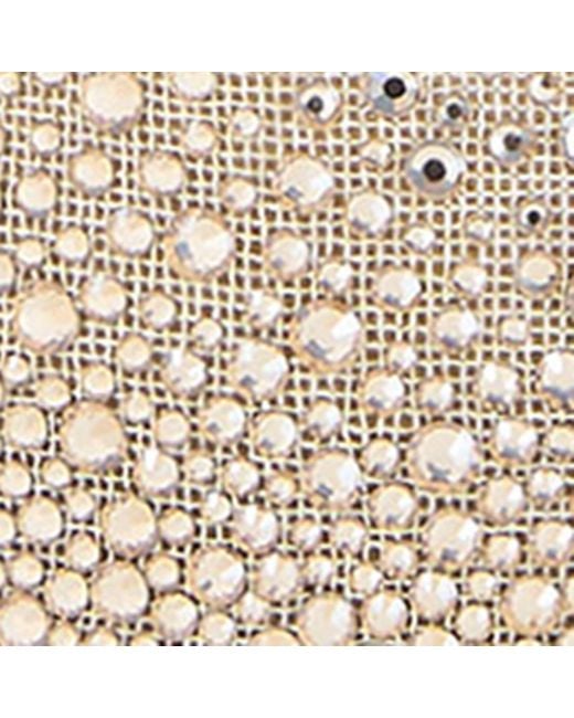 Jimmy Choo Natural Metallic Mesh Bon Bon Top-Handle Bag