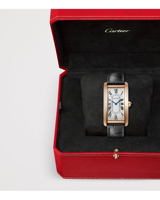 Cartier Black Tank Américaine Watch