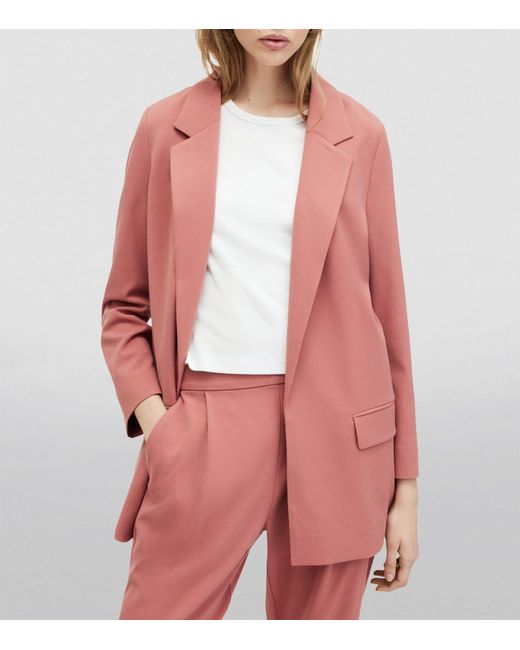 AllSaints Pink Aleida Blazer
