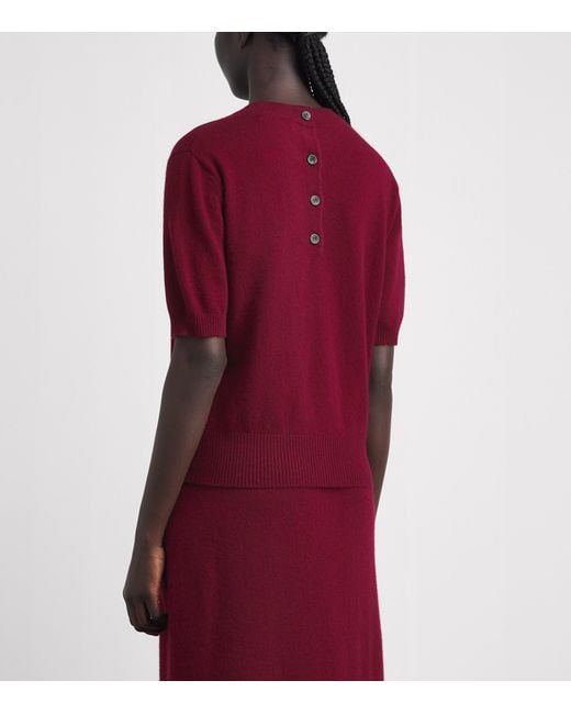 Altuzarra Red Cashmere Otto Sweater