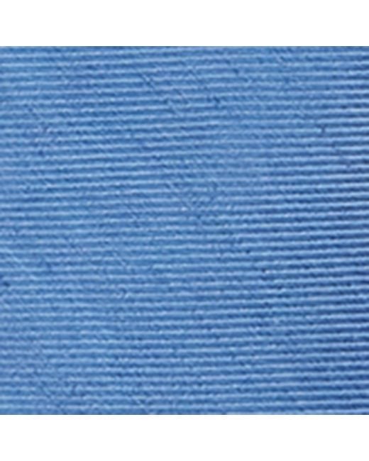 Eton of Sweden Blue Silk-Linen-Cotton Tie for men
