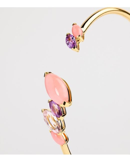 Emily P. Wheeler Natural Tourmaline And Opal Batik Cuff