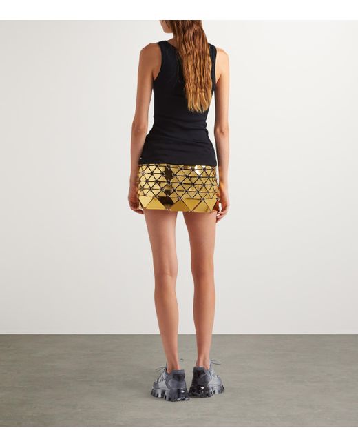 Prada Black Triangle Tank Top