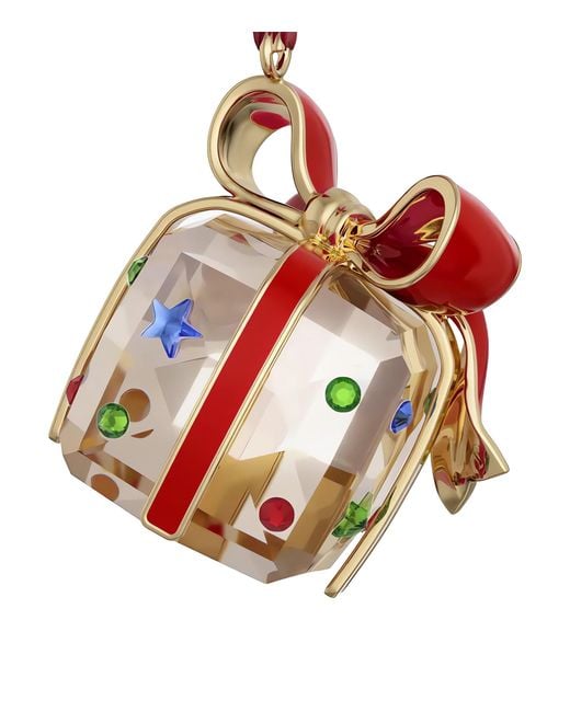 Swarovski Red Holiday Cheers Gift Ornament