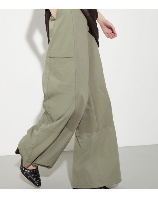 MAX&Co. Green Jersey Popper Sweatpants