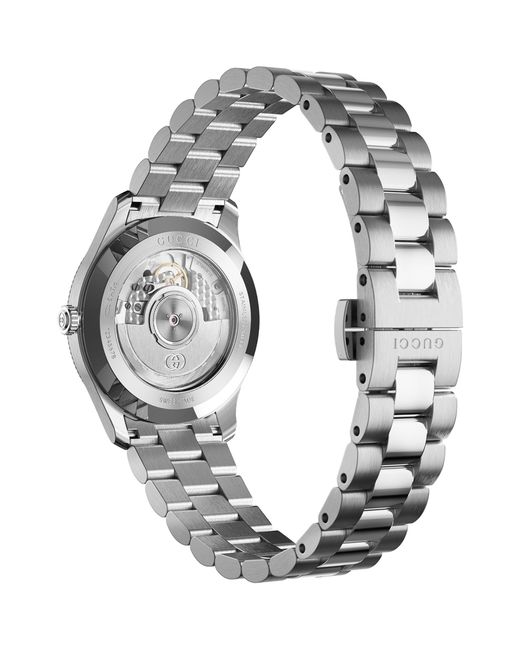 Gucci Metallic Steel G-timeless Watch 40mm for men