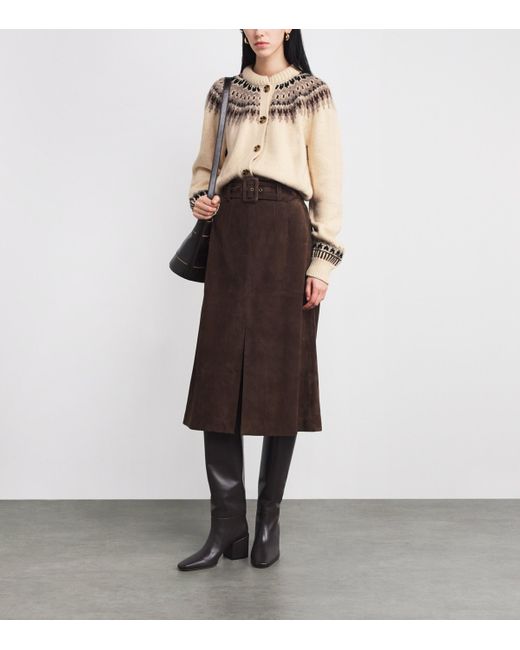 Doen Natural Wool-Blend Clarke Cardigan