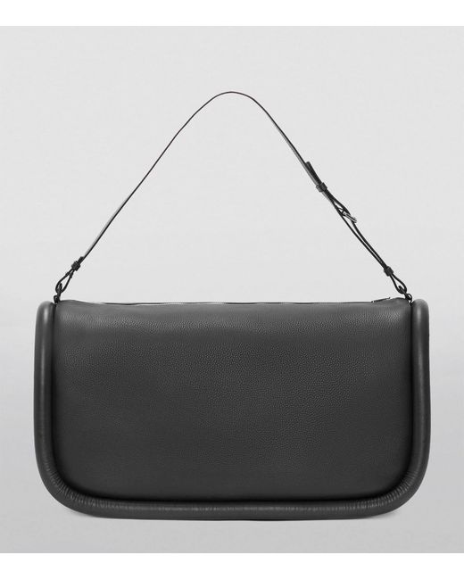 J.W. Anderson Black Leather Bumper-36 Shoulder Bag