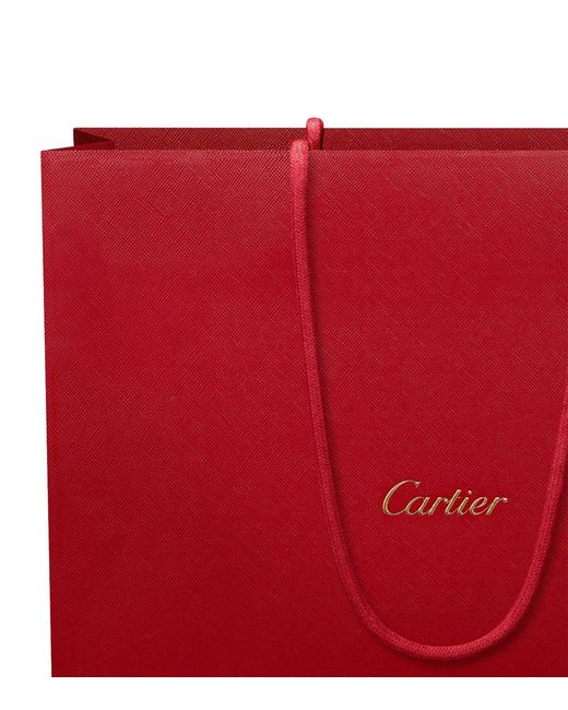 Cartier Blue Leather Must De Briefcase for men