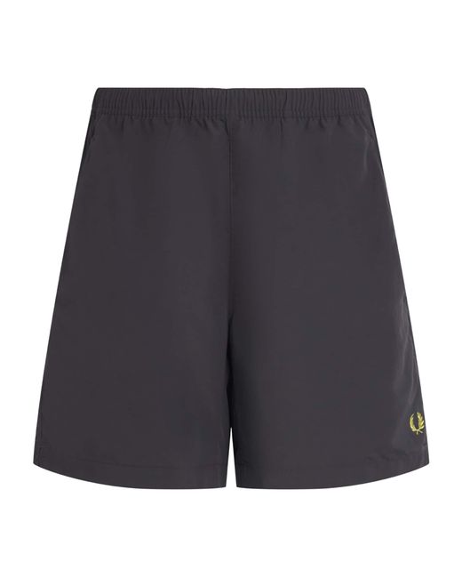 Fred Perry Blue Logo Tennis Shorts