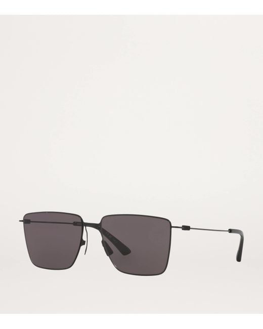 Bottega Veneta Gray Metal 06J000422 Sunglasses for men