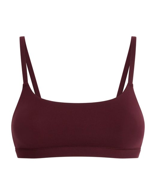 Skims Purple Fits Everybody Scoop-Neck Bralette