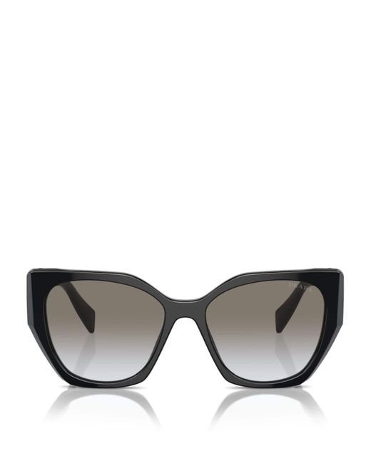 Prada Gray Pr 19Zs Sunglasses
