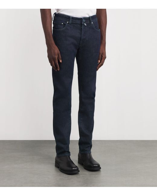 Jacob Cohen Blue Bard Slim Jeans for men
