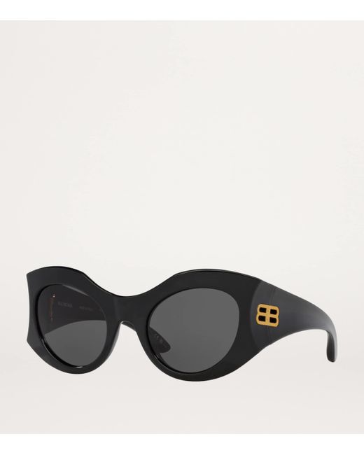 Balenciaga Black Injected 6E000286 Sunglasses