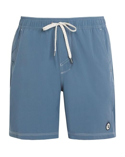 vuori Blue 7' Lined Kore Shorts for men