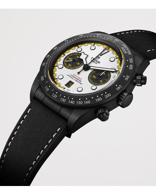 Tudor White Bay Chrono Carbon 26 Watch for men